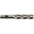 thumbnail image 2 of YG-1 1/2" 4-Flute Cobalt Rougher End Mill - 1-1/4" LOC, Center Cutting, 30° Helix (76321) 2 of 5